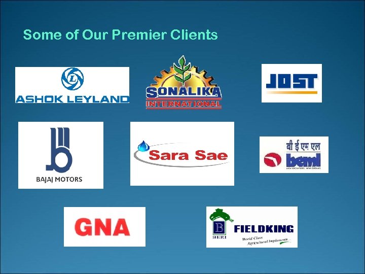 Some of Our Premier Clients 