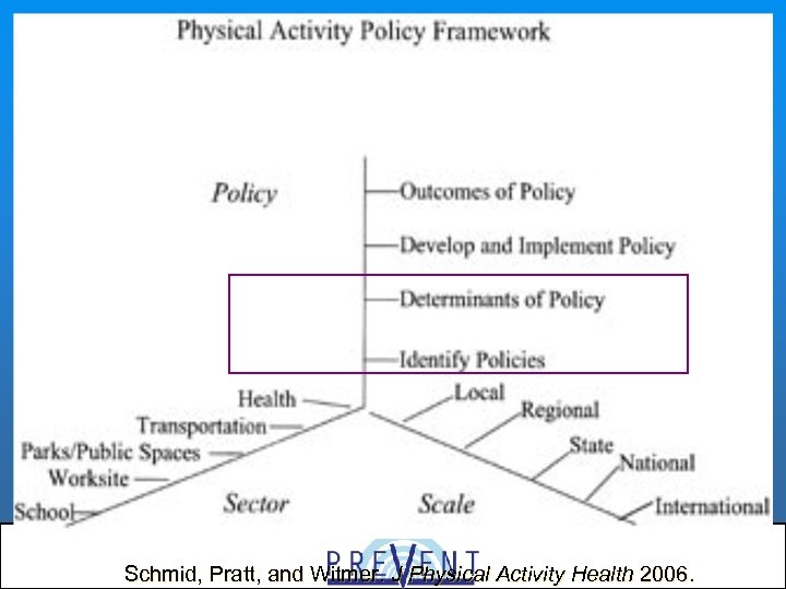 Schmid, Pratt, and Witmer. J Physical Activity Health 2006. 