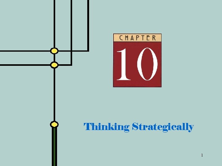 Thinking Strategically 1 