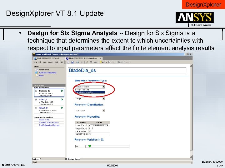 Design. Xplorer VT 8. 1 Update 8. 1 New Features • Design for Six