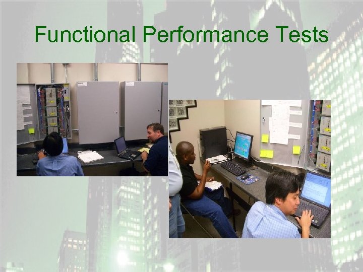 Functional Performance Tests 