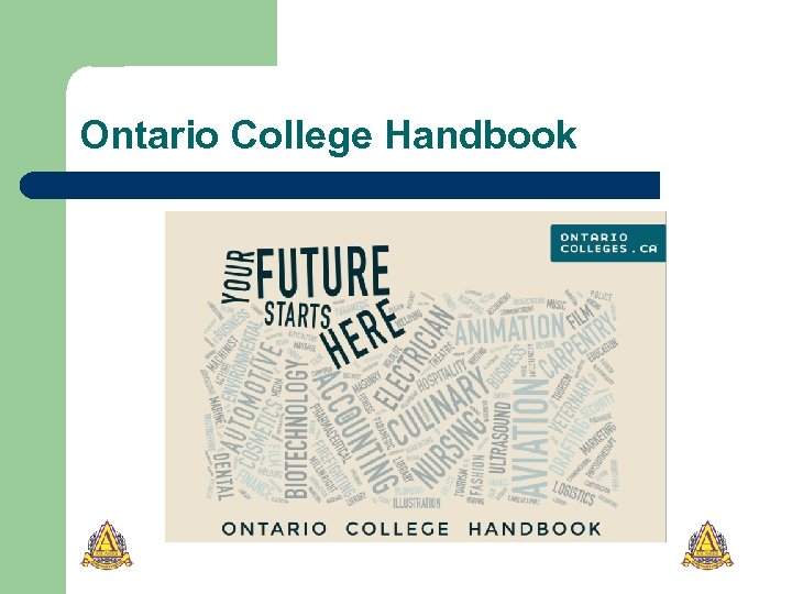 Ontario College Handbook 