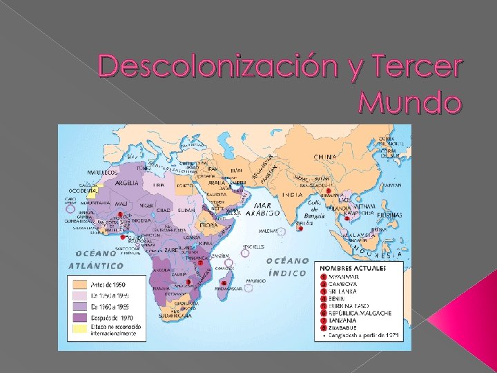 Descolonización Y Tercer Mundo Concepto Y Causa 4353