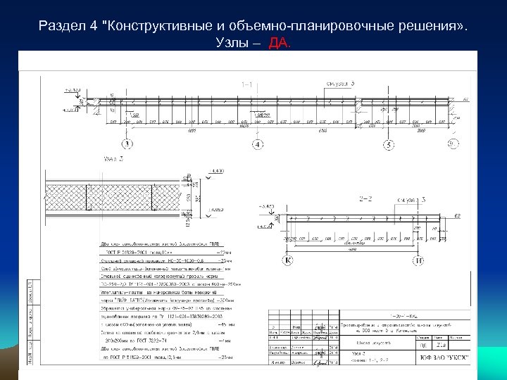 Проект конструктивное решение