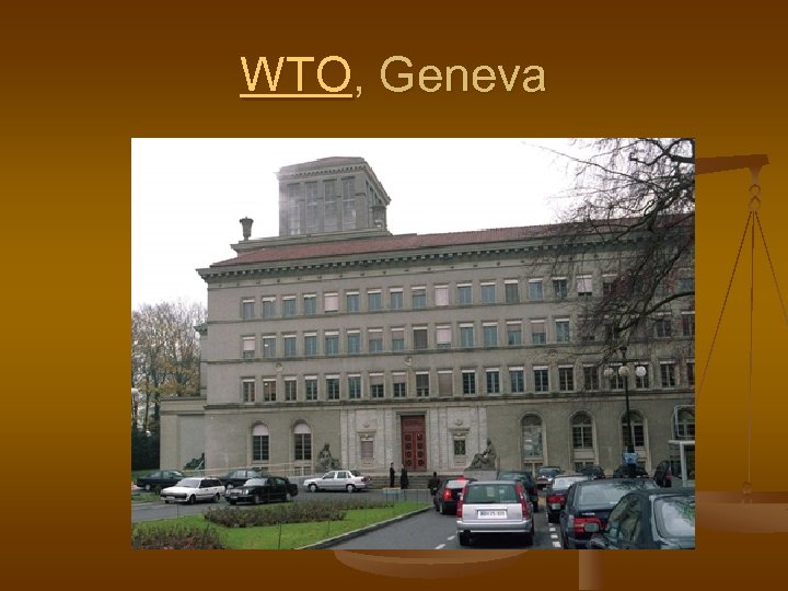 WTO, Geneva 