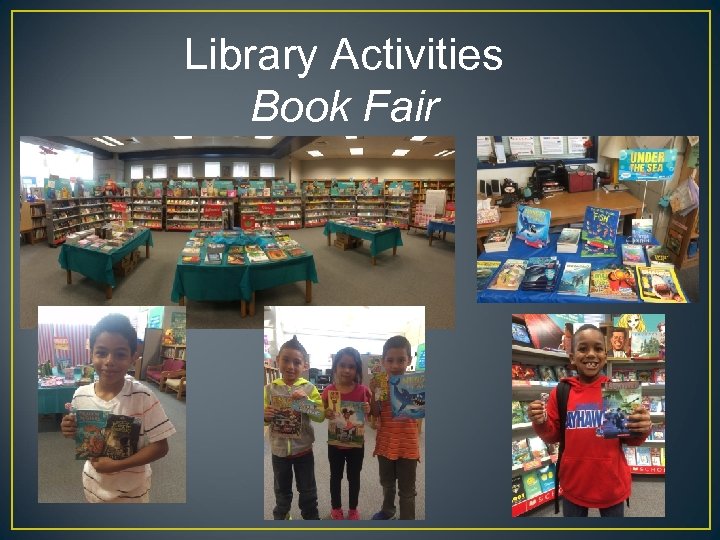 Library Activities Book Fair 