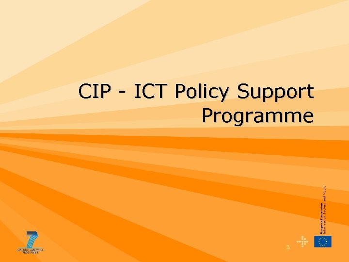 CIP - ICT Policy Support Programme 3 