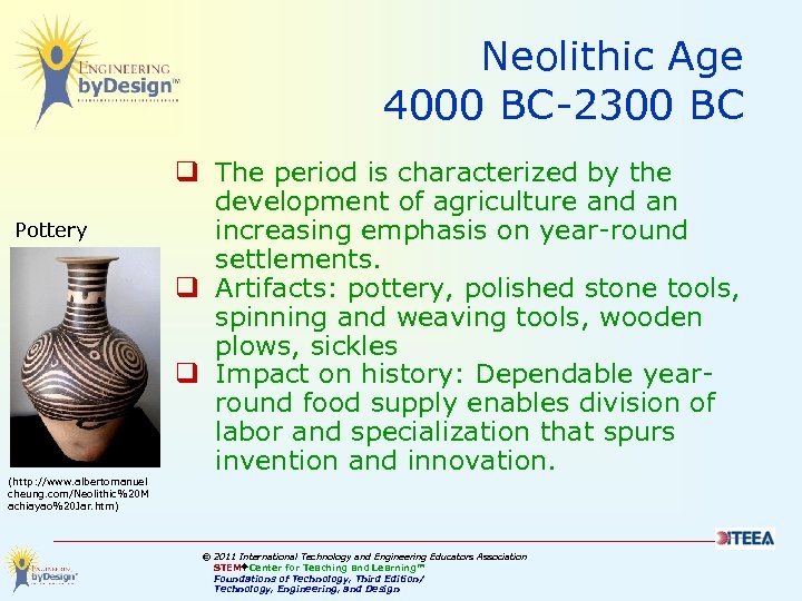 Neolithic Age 4000 BC-2300 BC Pottery (http: //www. albertomanuel cheung. com/Neolithic%20 M achiayao%20 Jar.