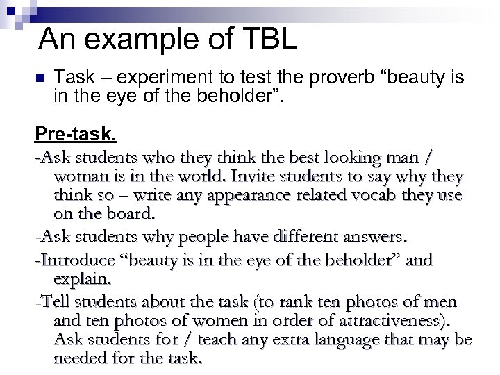 Different Methods In English Language Teaching An Overview