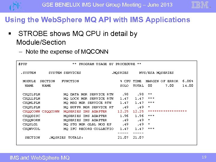 GSE BENELUX IMS User Group Meeting – June 2013 Using the Web. Sphere MQ