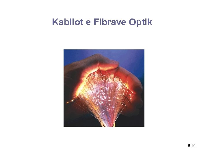 Kabllot e Fibrave Optik 6. 16 