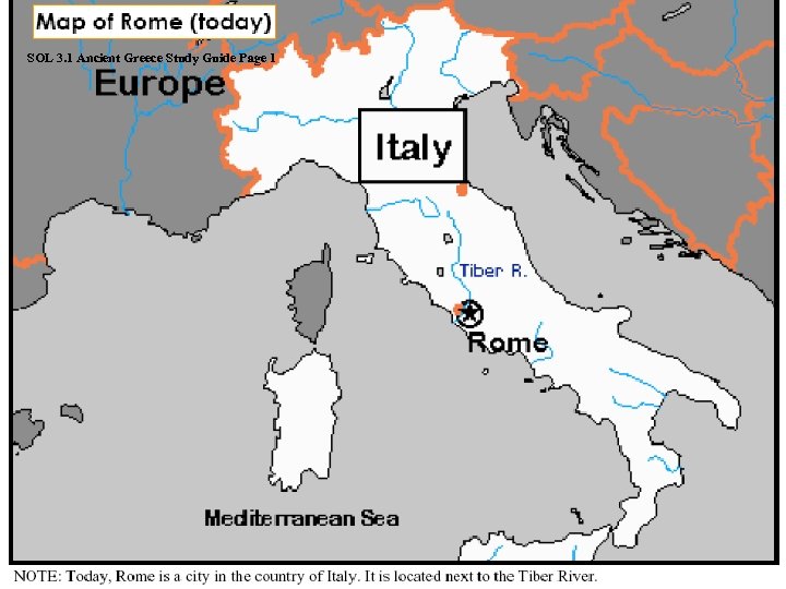 Social Studies SOL 3. 1 The student will explain how the contributions of ancient
