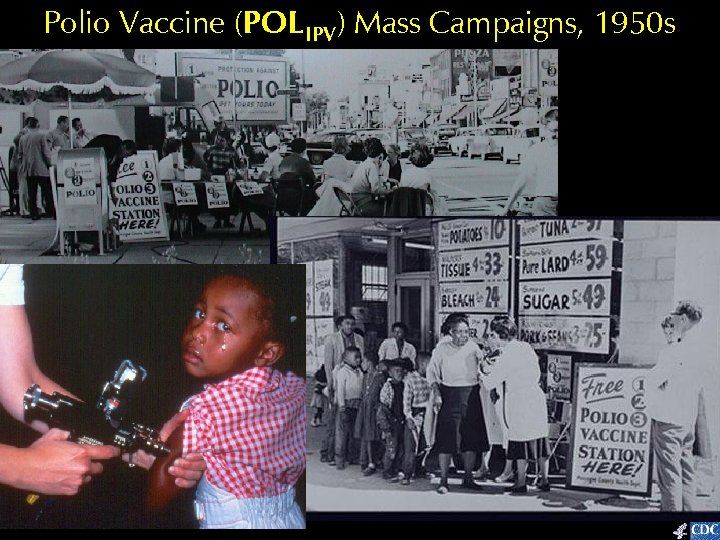 Polio Vaccine (POL IPV) Mass Campaigns, 1950 s 