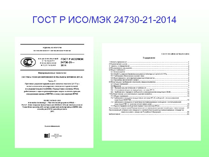 ГОСТ Р ИСО/МЭК 24730 -21 -2014 