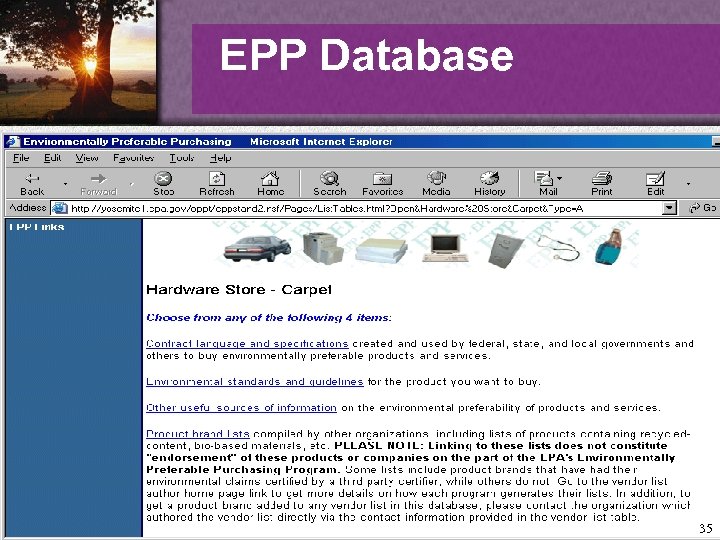 EPP Database 35 