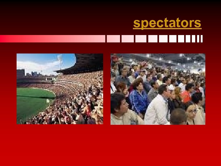 spectators 