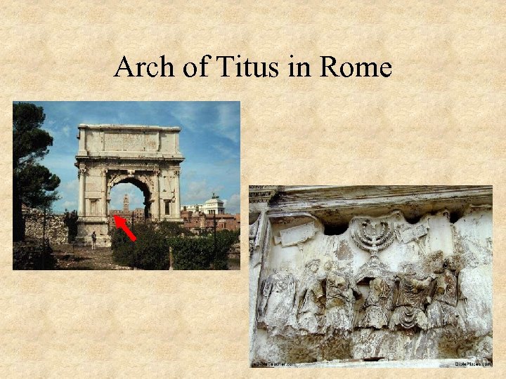 Arch of Titus in Rome 