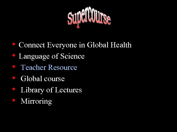  • Connect Everyone in Global Health • Language of Science • Teacher Resource