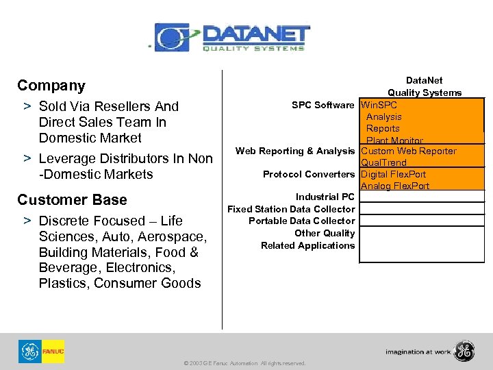 Company > Sold Via Resellers And Direct Sales Team In Domestic Market > Leverage