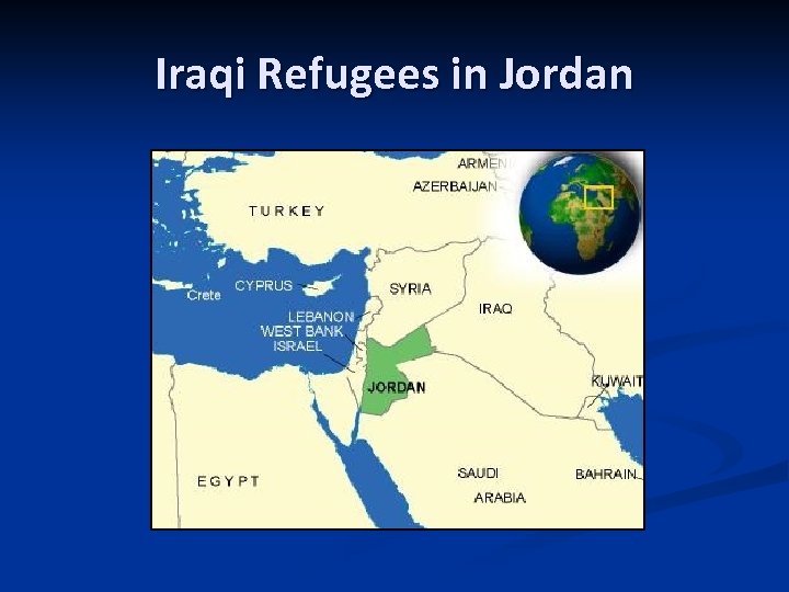 Iraqi Refugees in Jordan 
