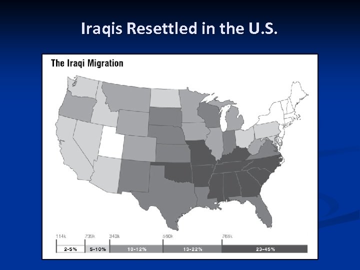 Iraqis Resettled in the U. S. 