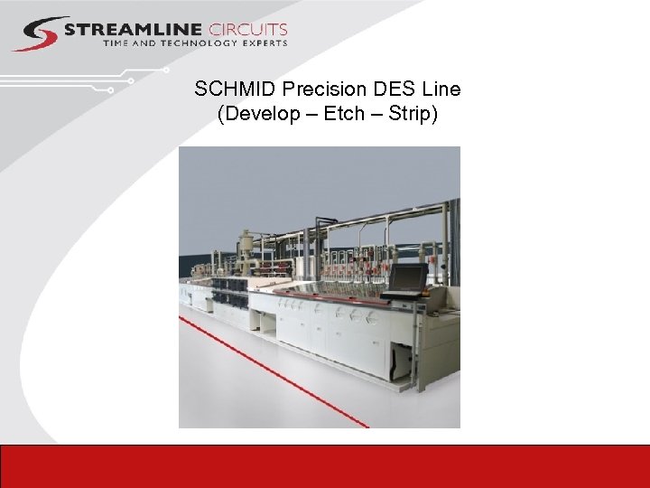 SCHMID Precision DES Line (Develop – Etch – Strip) 