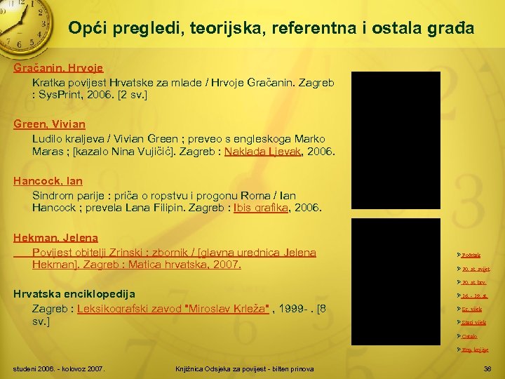 Opći pregledi, teorijska, referentna i ostala građa Gračanin, Hrvoje Kratka povijest Hrvatske za mlade