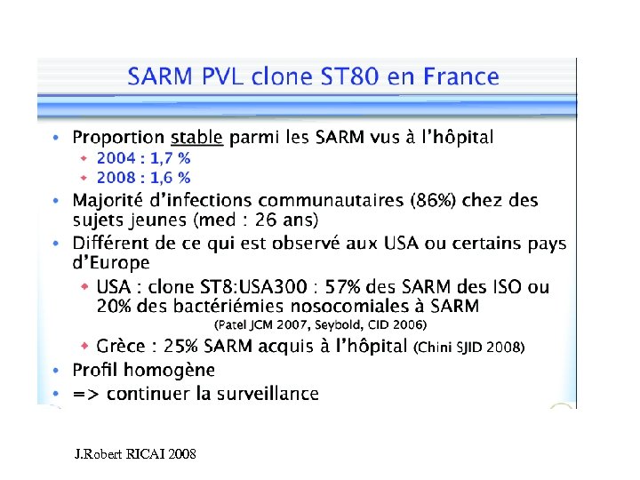 J. Robert RICAI 2008 