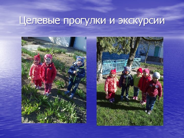 Целевые прогулки и экскурсии 