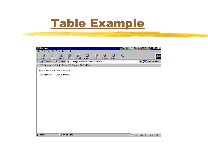 Table Example 