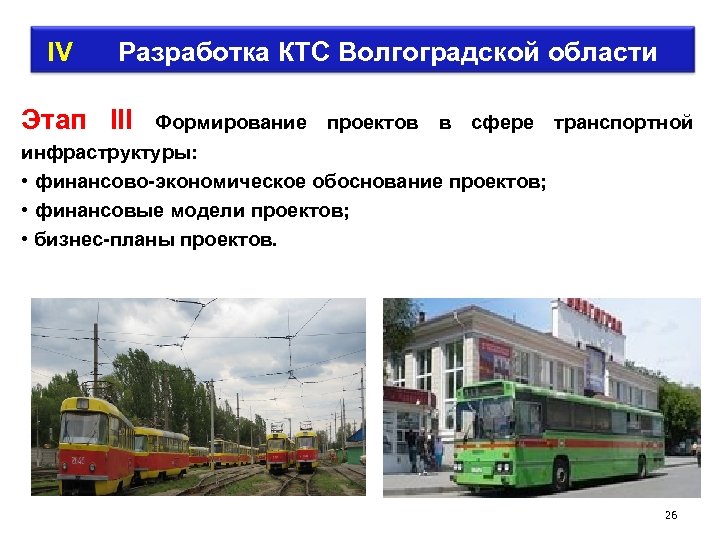 Новая комплексная транспортная схема волгограда