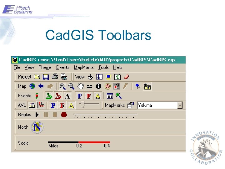 Cad. GIS Toolbars 