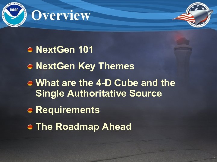 Overview Next. Gen 101 Next. Gen Key Themes What are the 4 -D Cube