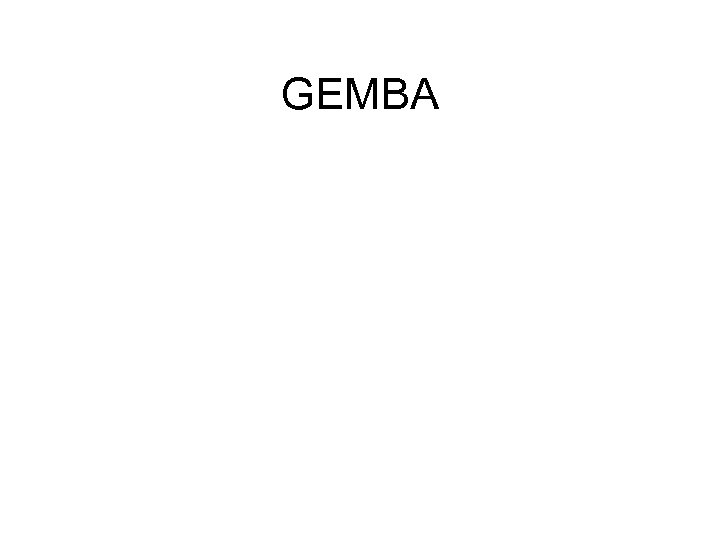 GEMBA 