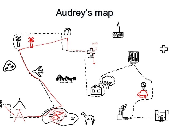 Audrey’s map 