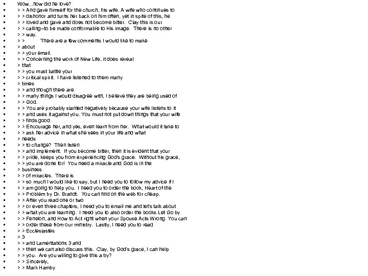  • • • • • • • • • • • Wow. .