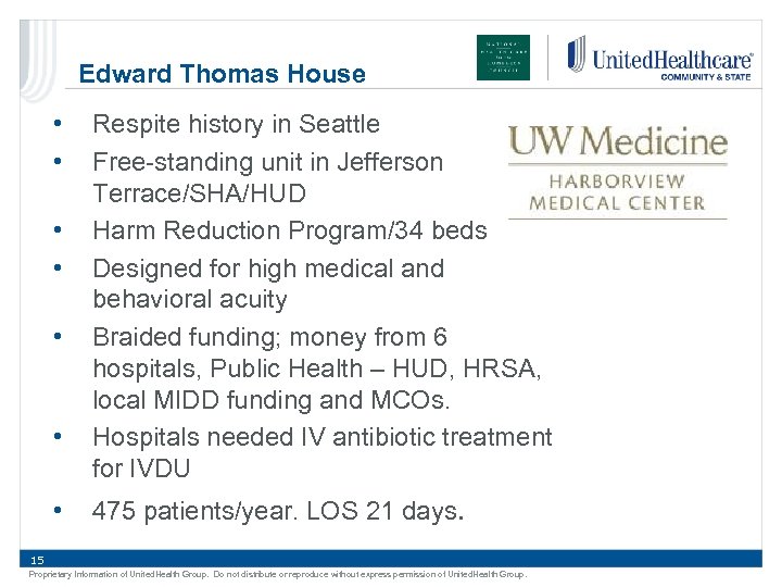 Edward Thomas House • • Respite history in Seattle Free-standing unit in Jefferson Terrace/SHA/HUD