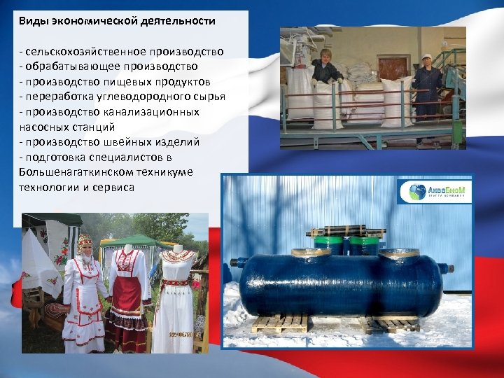 Виды экономической деятельности - сельскохозяйственное производство - обрабатывающее производство - производство пищевых продуктов -