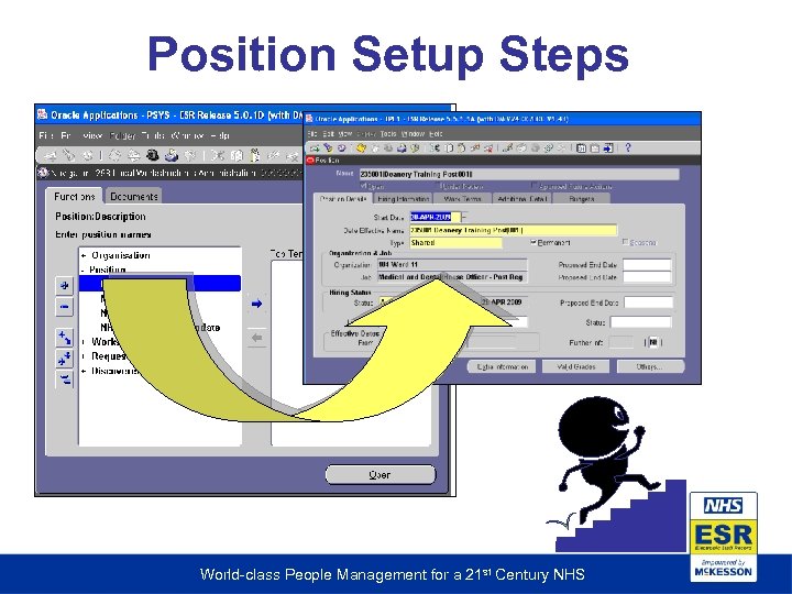 Position Setup Steps World-class People Management for a 21 st Century NHS 
