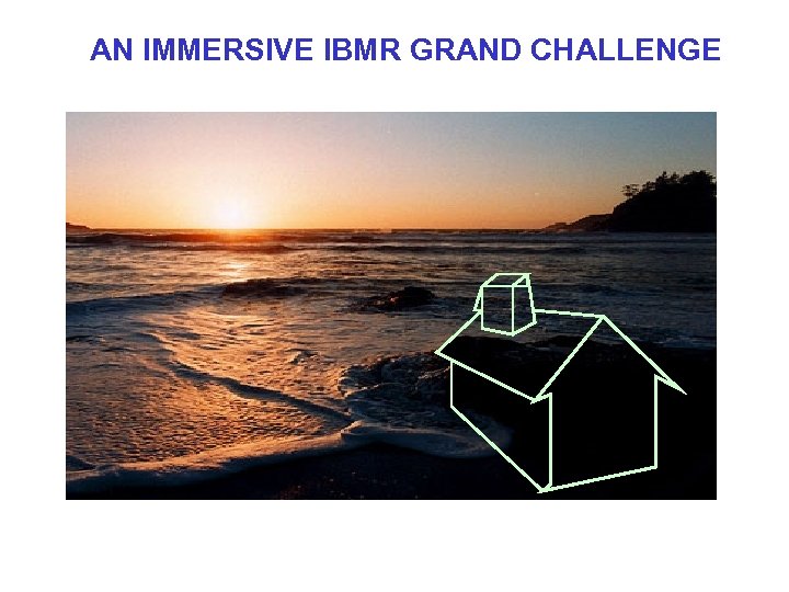 AN IMMERSIVE IBMR GRAND CHALLENGE 