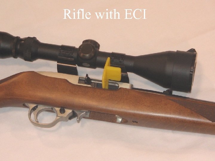 Rifle with ECI 