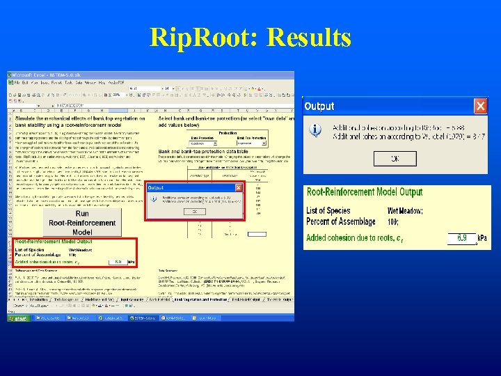 Rip. Root: Results 