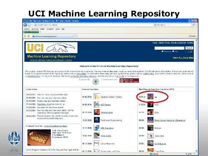 UCI Machine Learning Repository 
