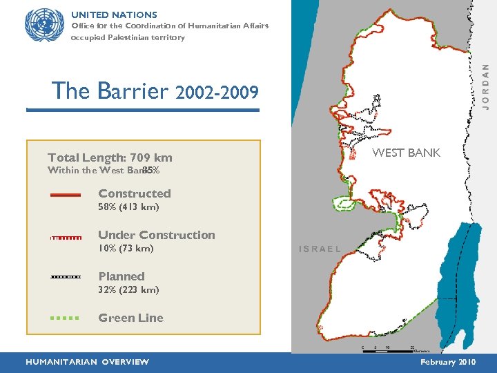 UNITED NATIONS Office for the Coordination of Humanitarian Affairs occupied Palestinian territory The Barrier