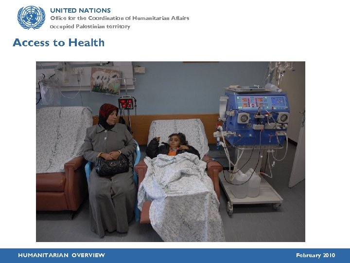 UNITED NATIONS Office for the Coordination of Humanitarian Affairs occupied Palestinian territory Access to