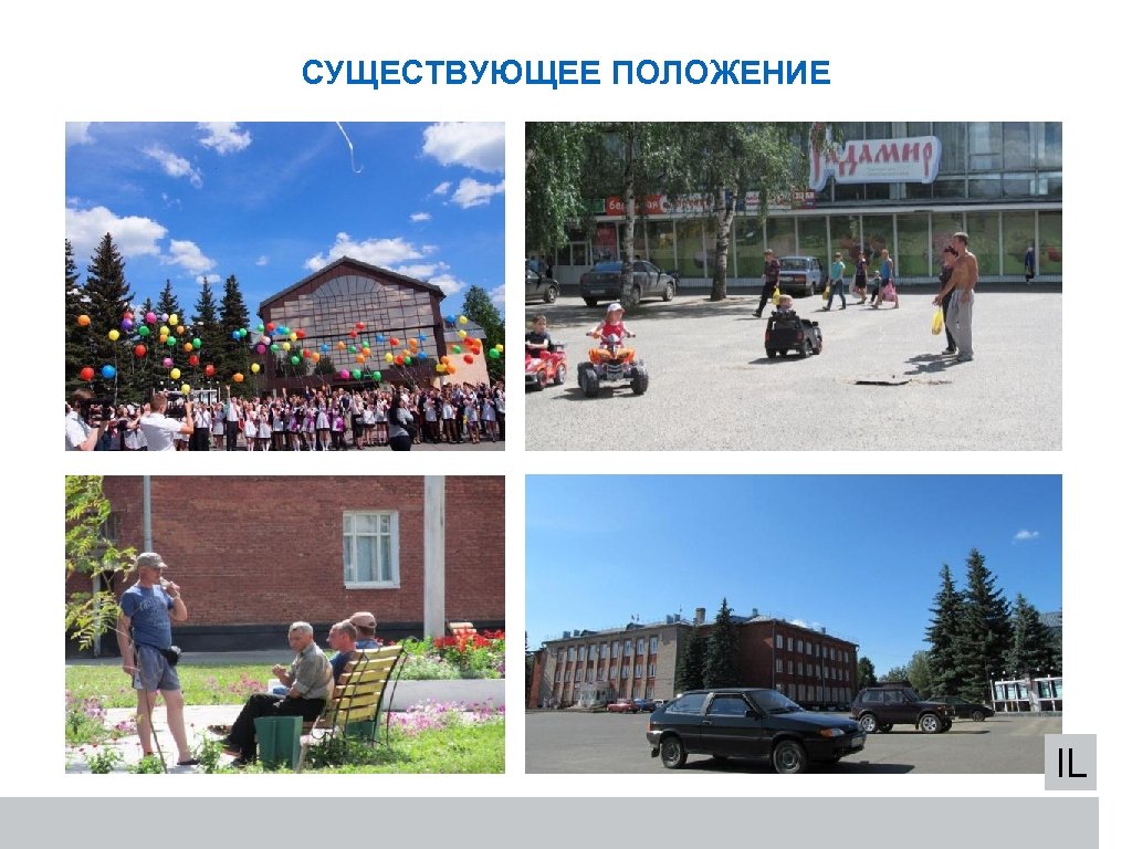 СУЩЕСТВУЮЩЕЕ ПОЛОЖЕНИЕ IL 