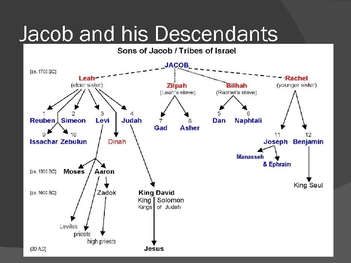 Jacob and his Descendants 
