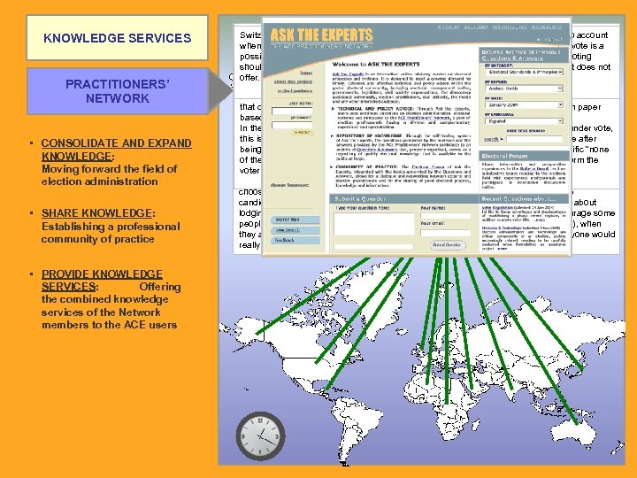 KNOWLEDGE SERVICES PRACTITIONERS’ NETWORK • CONSOLIDATE AND EXPAND KNOWLEDGE: Moving forward the field of