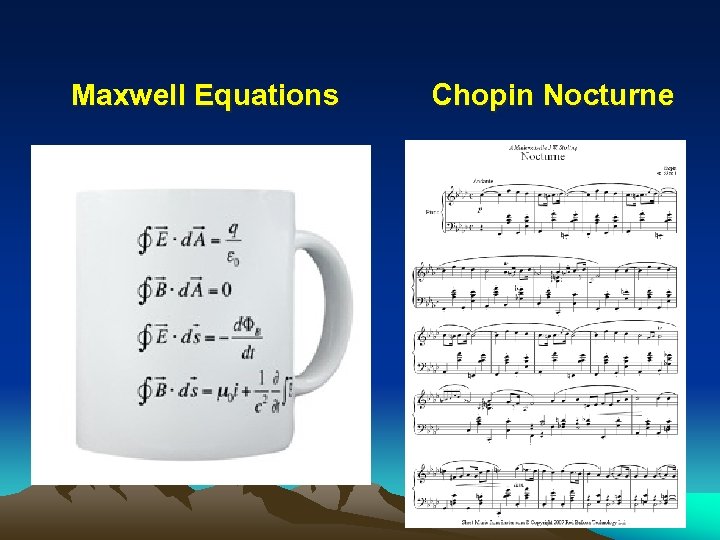 Maxwell Equations Chopin Nocturne 