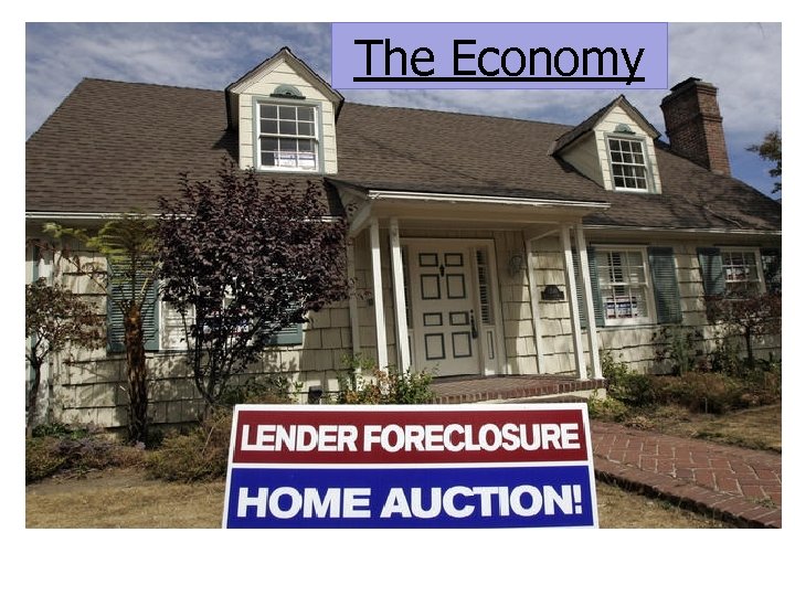 The Economy Department of Agricultural Economics Purdue University 